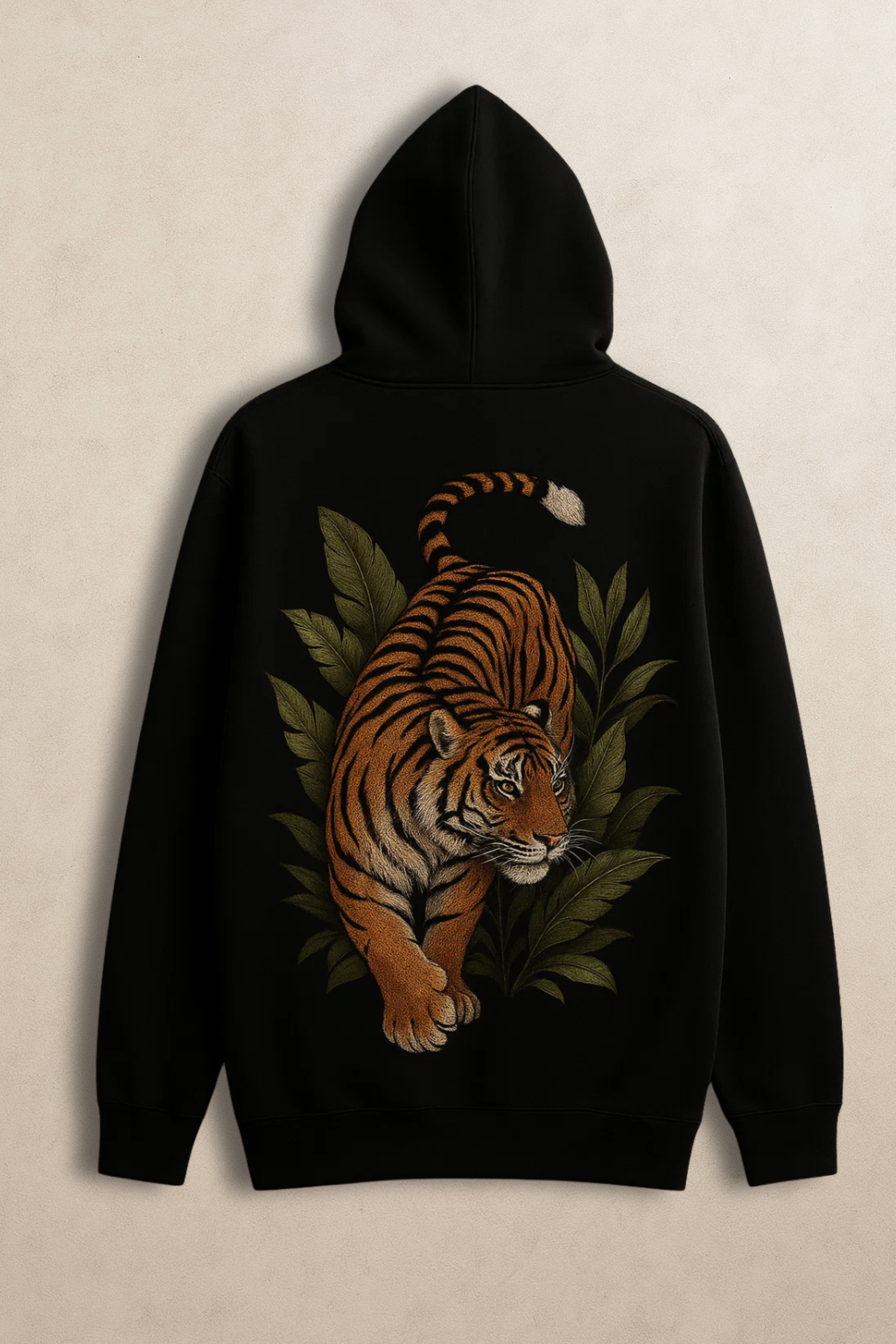 Majestic Tiger Hoodie – Wild Jungle Streetwear by Nickoz